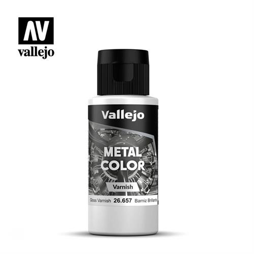 26.657 Gloss Metal Varnish 60ml - Vallejo