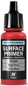 70.624 Pure Red surface Primer Vallejo 17 ml