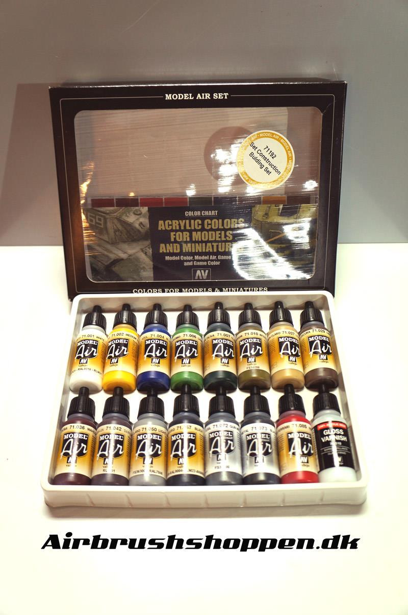 Vallejo Model Air Set 71192 Building Set - 16 Acrylic Paint Bottles For Scale Models - View #10