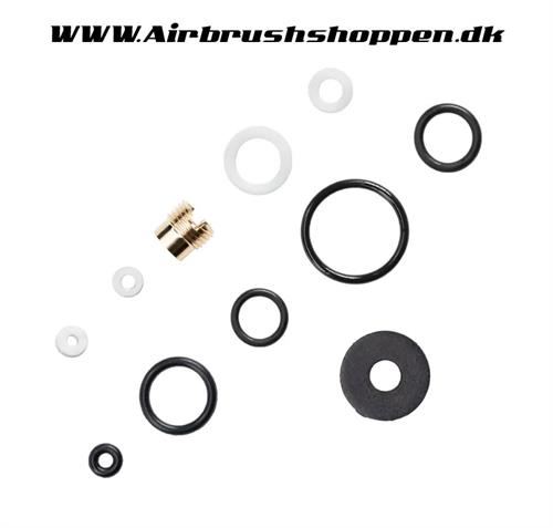 712330 - EVOLUTION 2024 seal kit - komplet pakningssæt med nåleskrue H&S
