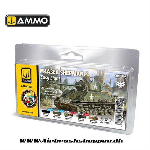 A.MIG - 7459 - M4A3E8 Sherman Easy Eight Set