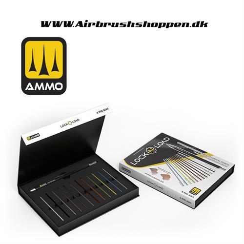 A.MIG - 8349  LOCK N LOAD - Weathering Rechargable Technical Pencil