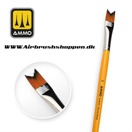 A.MIG - 8588 - 12 Synthetic Chevron Brush