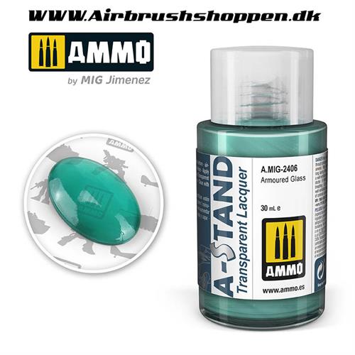 A.MIG 2406 Transparent Armoured Glass   A-Stand paint 30 ml