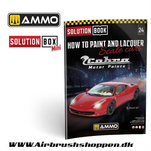 A.MIG 6604  How to Paint and Lacquer scale cars - SOLUTION BOOK 24 