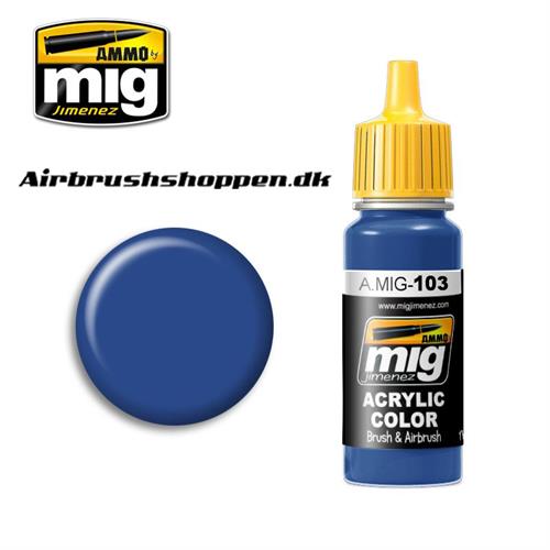 A.MIG 103 MEDIUM BLUE 17ml