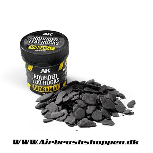 AK 8302 ROUNDED FLAT ROCKS - 100ml