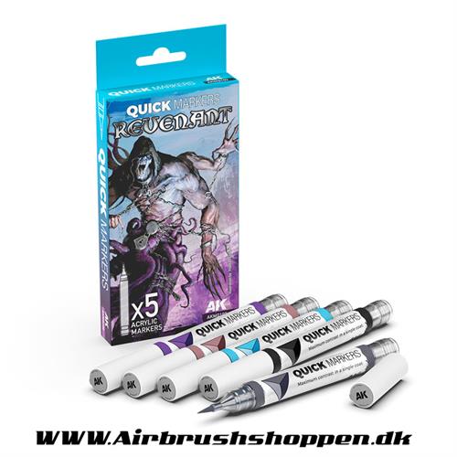 AK MQ102 REVENANT – QUICK MARKER SET - 5 Farver