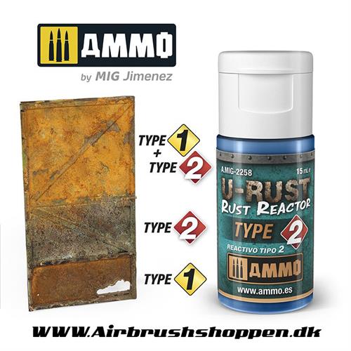 AMIG 2258 U-RUST Rust Reactor Type 2, 15 ml