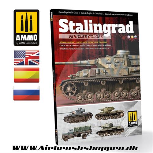 AMIG 6146 Stalingrad Vehicles Colors - German and Russian Camouflages in the Battle of Stalingrad (Multilingual)
