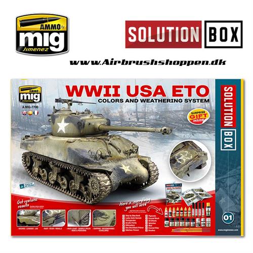AMIG7700 WW II AMERICAN ETO SOLUTION BOX