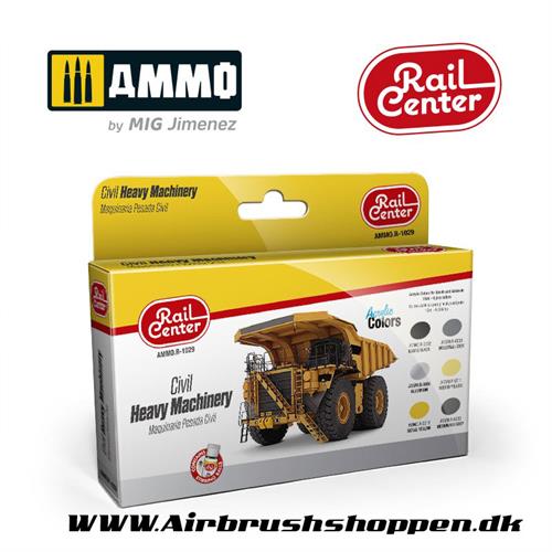 AMMO.R-1029 Rail Center - Civil Heavy Machinery - 6 x 15 ml
