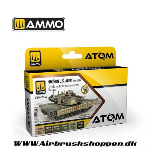 ATOM - 20744  ATOM Modern U.S. Army 1950-2016 - 6 x 20ml