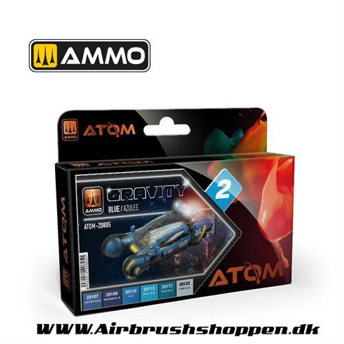 ATOM - 20805 - ATOM Gravity Blue Set 6 x 20ml
