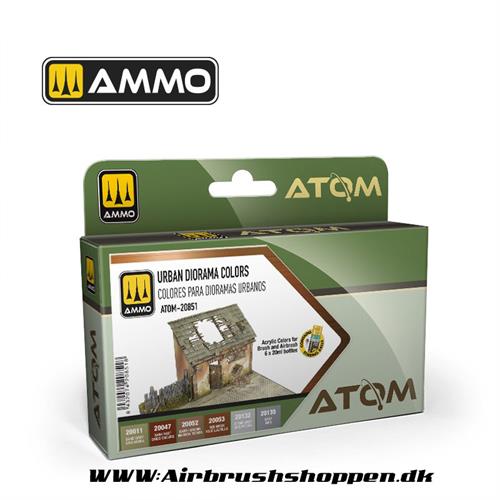ATOM - 20851 -ATOM Urban Diorama Colors - 6x20ml