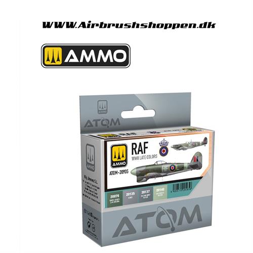 ATOM - 20905  ATOM RAF WWII Late Colors Set 4 x 20ml