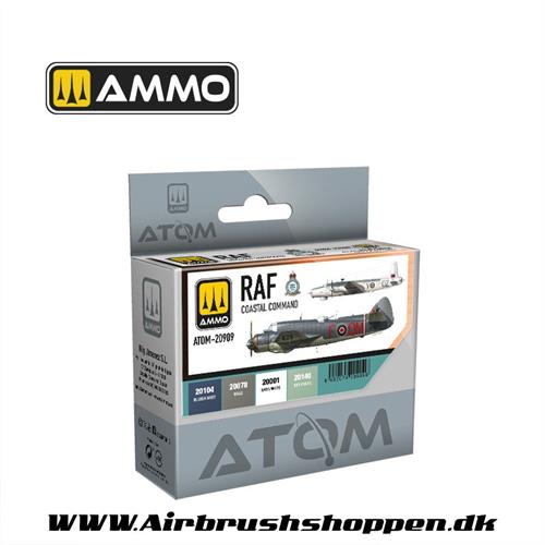 ATOM - 20909 -  ATOM RAF Coastal Command Set - FLY - 4 x 20ml