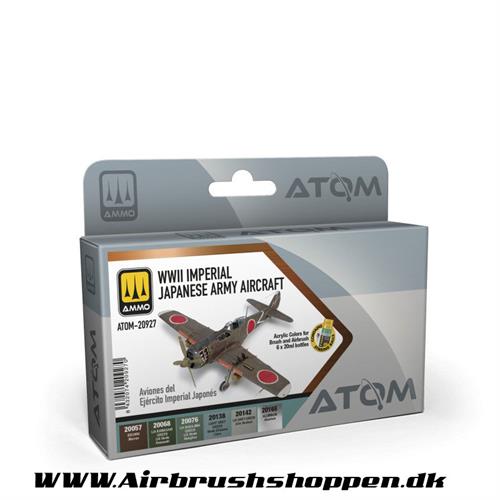 ATOM - 20927 - ATOM WWII Imperial Japanese Army Aicraft Set 6 x 20ml