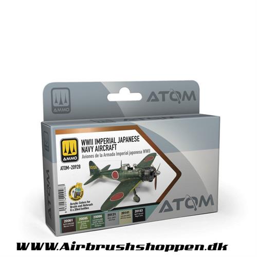 ATOM - 20928 - ATOM WWII Imperial Japanese Navy Aircraft Set 6 x 20ml