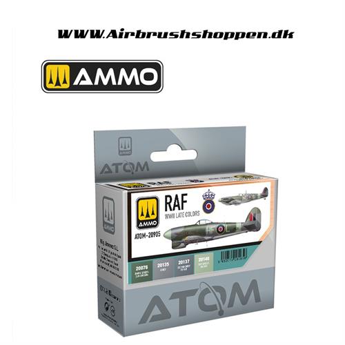 ATOM - 20939  ATOM WWII Japanese Cockpits Set 4 x 20ml