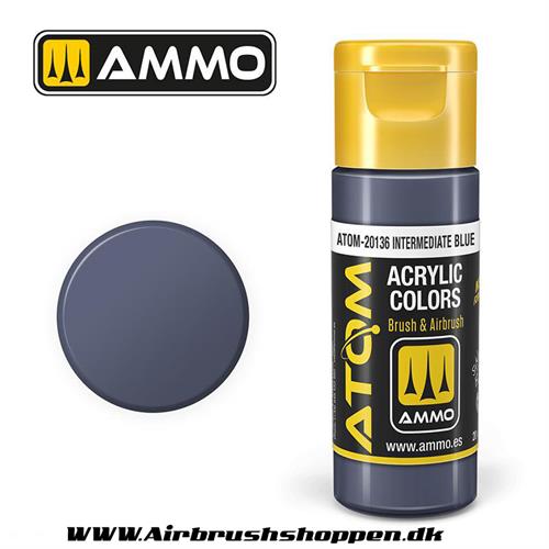 ATOM-20136 Intermediate Blue  -  20ml  Atom color