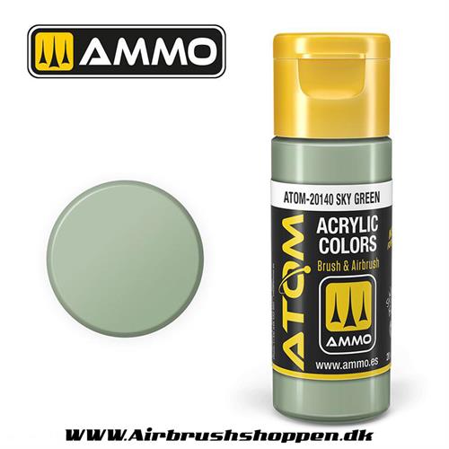 ATOM-20140 Sky Green  -  20ml  Atom color