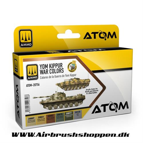  ATOM-20756 - ATOM Yom Kippur War Colors Set 6x20ml