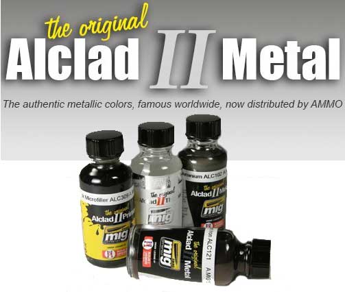 Alclad II Metallic Paints