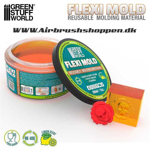 Flexi Mold - Genanvendeligt støbemateriale. GSW