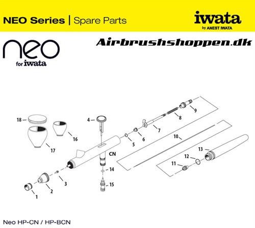 N 071 2 wata NEO O- Ring til  3ml kop