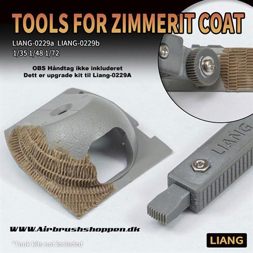 LIANG-0229B - Tools for Zimmerit Coat - Upgrade Kit (Scale 1/35 - 1/48 - 1/72)