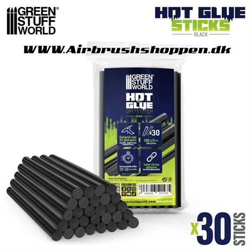 Lim til limpistol  sort 11mm - Hot Glue Sticks 11mm - Black