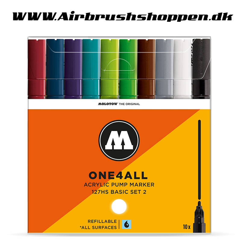 One4All akrylmarker farvesæt Molotow