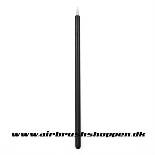 Rense pensel til airbrush, hvid filt 1 stk