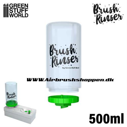 Penselrenser flaske,  BRUSH RINSER BOTTLE 500ml - Green