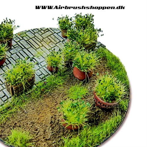 Shrub Tufts 6mm self-adhesive - Dark green GSW