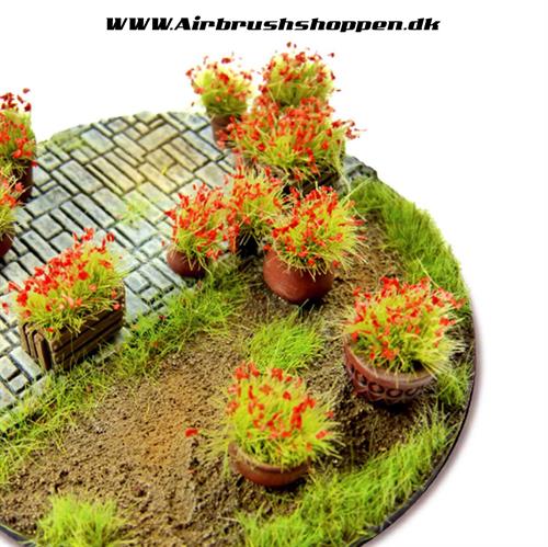Shrub Tufts 6mm self-adhesive - Red GSW