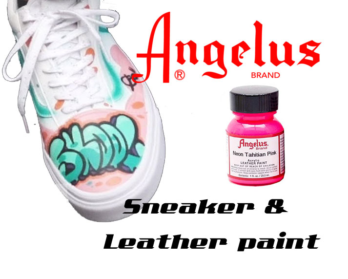 Angelus læderfarve - Sneaker Paint