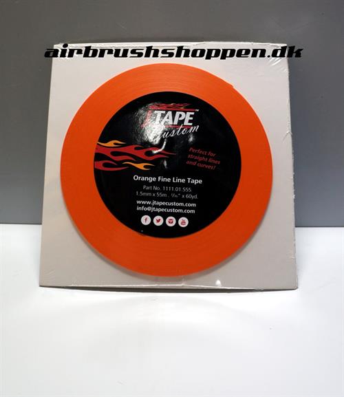 Fine line tape. Orange 1,5 mm x 55 m Jtape