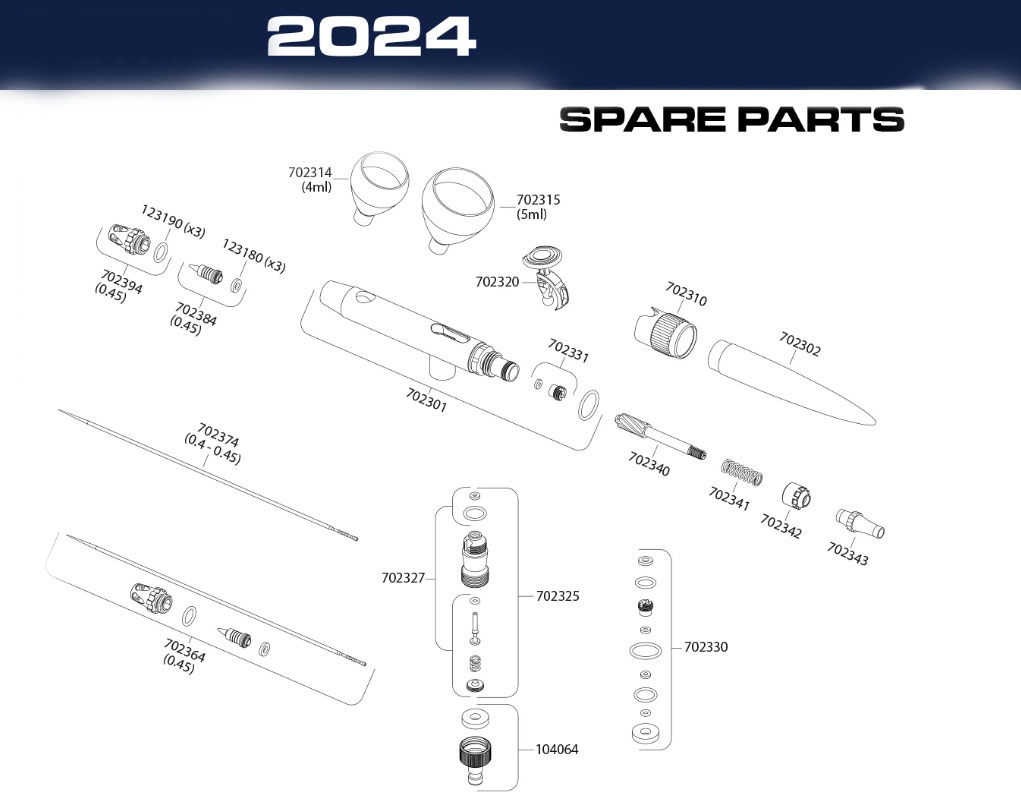 Reservedele H&S 2024 modeller
